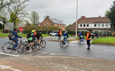 Scholenfietstocht