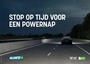 Stop op tijd voor een powernap