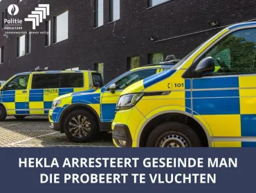 Arrestatie geseinde man